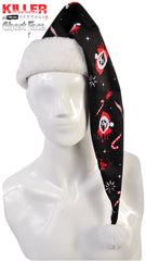 Ghost Face Santa Hat