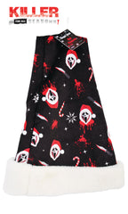 Ghost Face Santa Hat