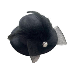 Mini Hat with Flower Detail