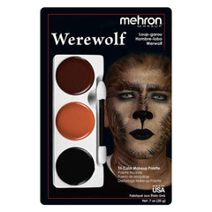 Mehron Tri-Color Cream Makeup Palettes