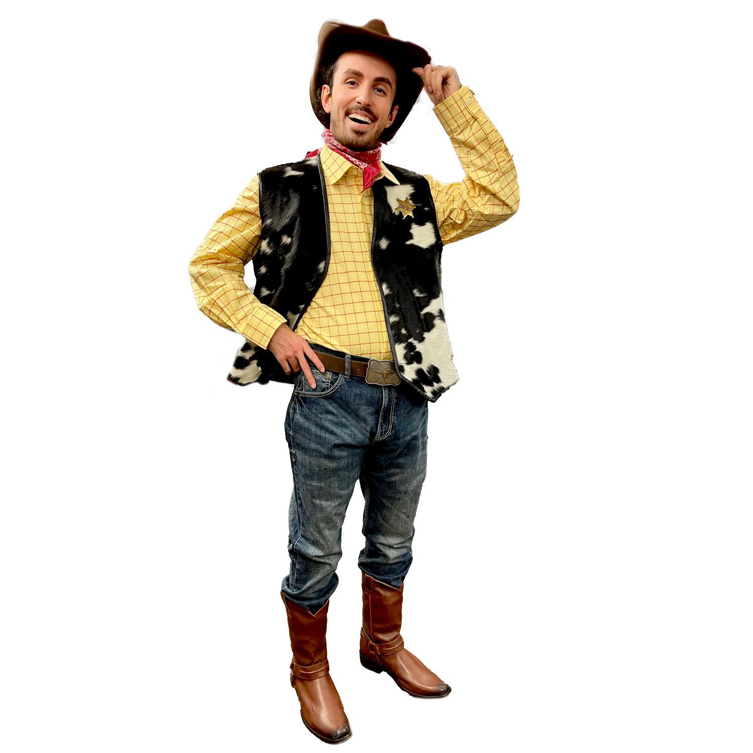 Toy Cowboy Deluxe Men's Adult Costume