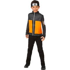 Naruto Kids Costume Kit w/ Long Sleeve T-Shirt and Headband