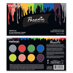 Mehron Paradise 8 Color Water Activated Palettes