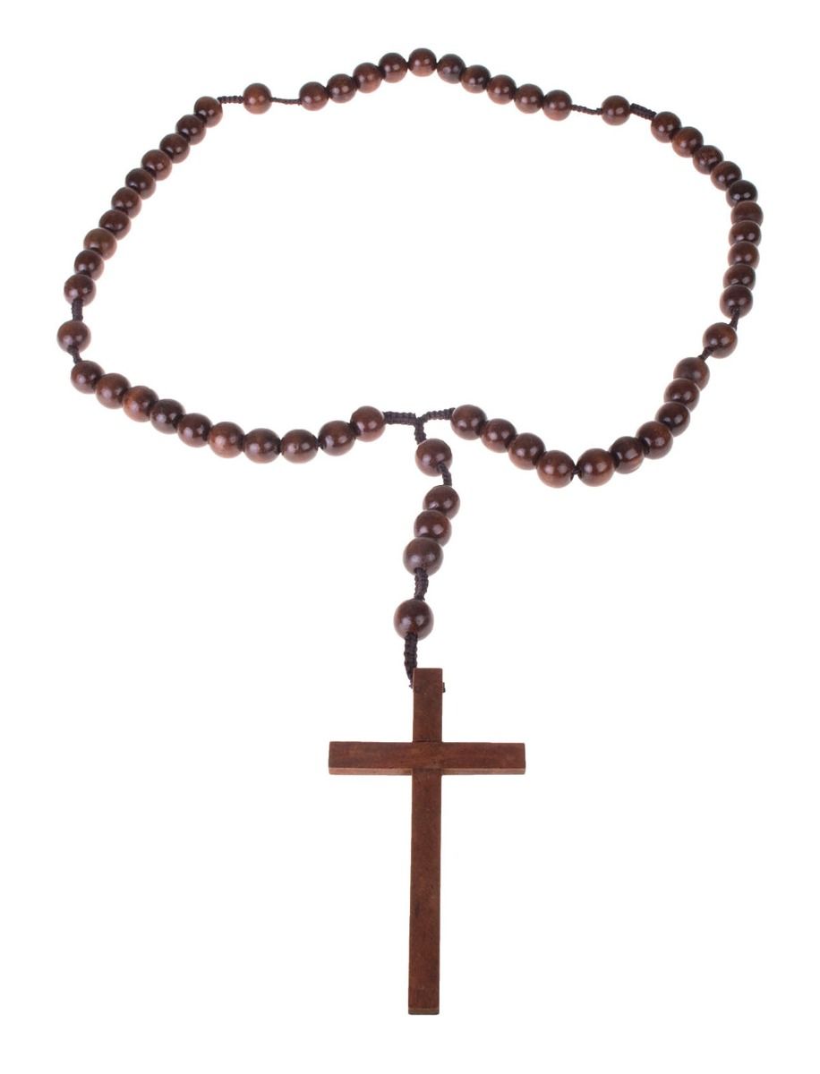 42" Classic Wooden Rosary Beads