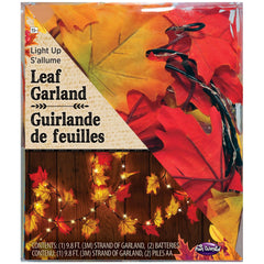 9.75' Light Up Harvest Garland
