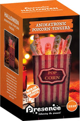 Animated Popcorn Finger Food Decor w/ Lights & Sound