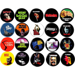 1980s Halloween Vhs - Horror Movie Pins