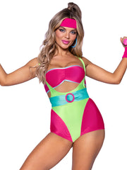 Workout Diva Sexy 80's Adult Costume