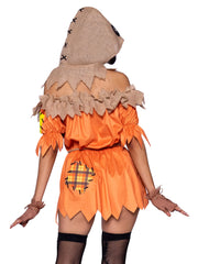 Sexy Scarecrow Spooky Trickster Women's Costume