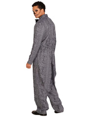 Pinstriped Tux Jumpsuit Men's Costume