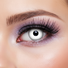 White Out Theatrical Contact Lenses