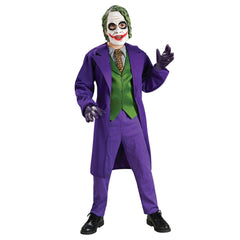 The Deluxe Joker Purple & Green Child Costume w/ Mask