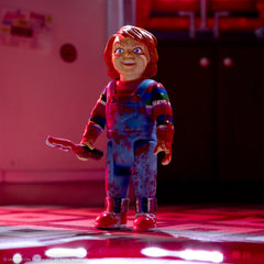 Child's Play 2: 2.75" Blood Splatter Chucky ReAction Collectible Action Figure w/ Bloody Knife