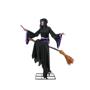 8 Ft. Hovering Witch - Animated & Light-Up Decoration