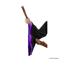 8 Ft. Hovering Witch - Animated & Light-Up Decoration