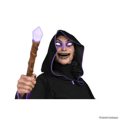 8 Ft. Hovering Witch - Animated & Light-Up Decoration