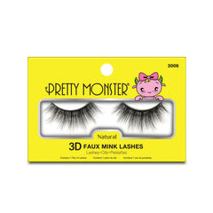 Pretty Monster - Natural 3D Faux Mink Lashes