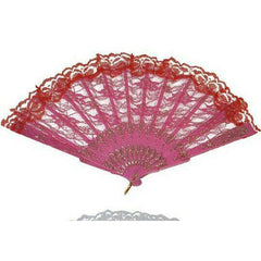 9" Lace Hand Fan