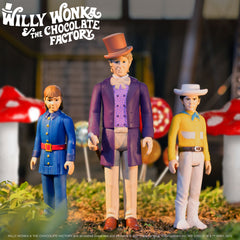 Willy Wonka & The Chocolate Factory: 3.75" Willy Wonka ReAction Collectible Action Figure w/ Cane