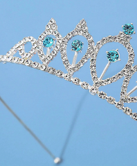 Baby Blue and Silver Tiara