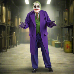 The Dark Knight Deluxe Joker Adult Costume