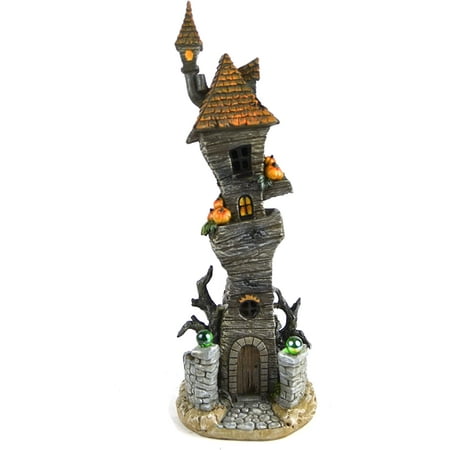 Light Up 16" Haunted Halloween Castle