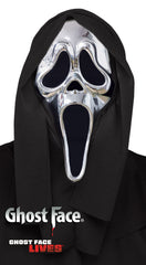 Ghost Face Chrome Mask