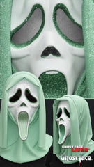 Ghost Face Glitter Mask