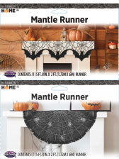 Happy Halloween Beaded Mantle Runners