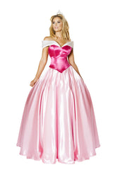 Perfect Pink Princess Aurora Dress Adult Costume