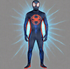 Zentai Marvel Miles Morales Men's Costume