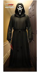 Ghost Face Fabric Door Cover - 36" x 80"