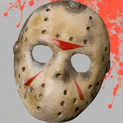 Friday The 13th Foam Jason Voorhees Hockey Mask