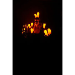 Candlestick Ghost Girl Zoe Light Up Blacklight Prop