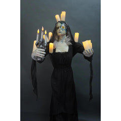Candlestick Ghost Girl Zoe Light Up Blacklight Prop