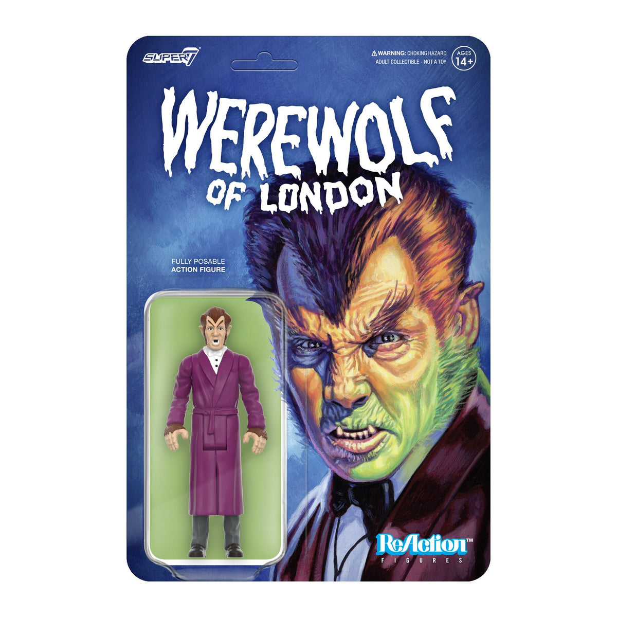 Werewolf of London: 3.75" Dr. Wilfred Glendon ReAction Collectible Action Figure