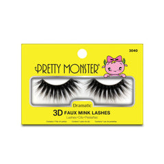 Pretty Monster - Dramatic 3D Faux Mink Lashes