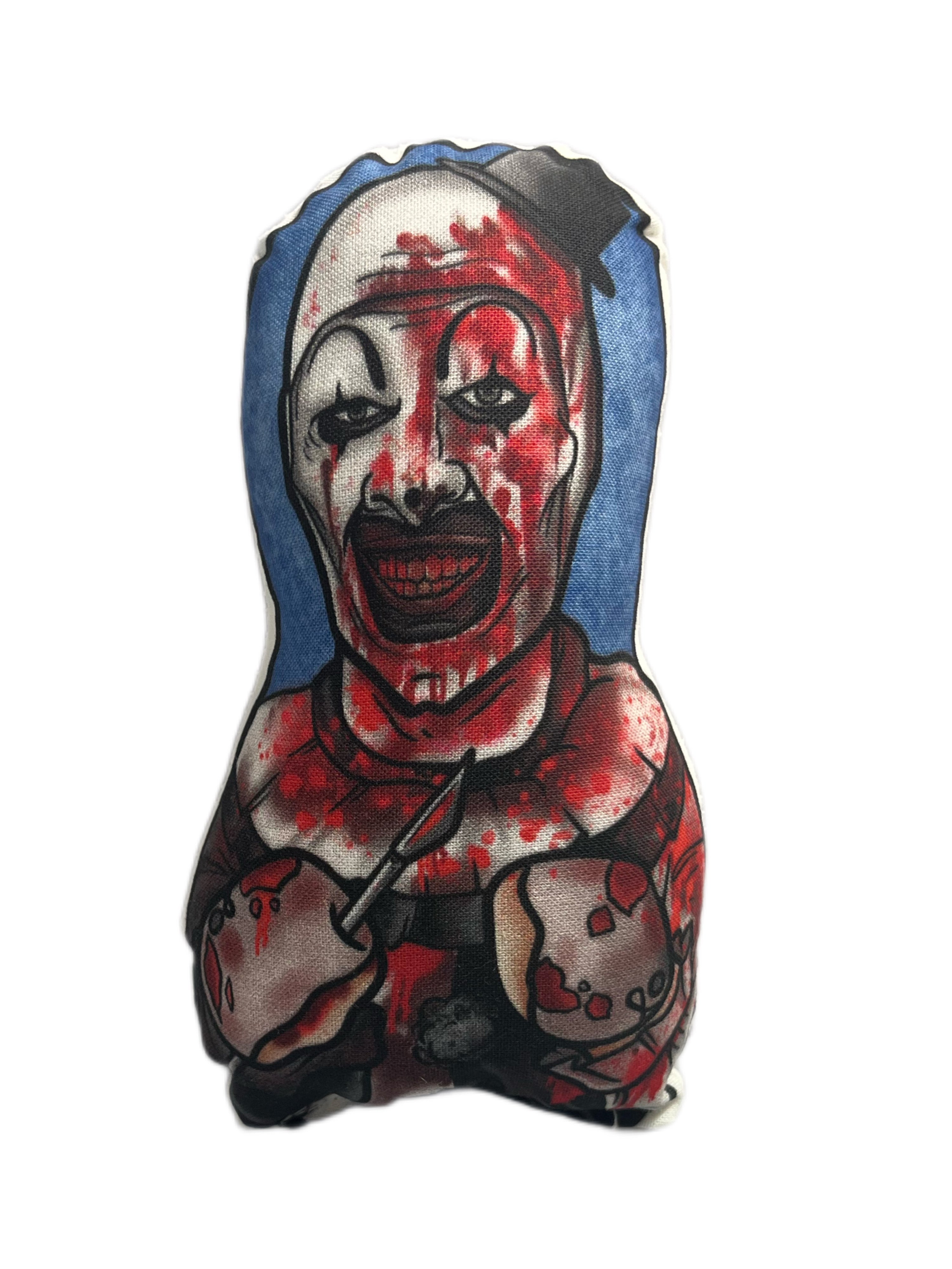 Terrifier Art The Clown Inspired 5" Plush Doll