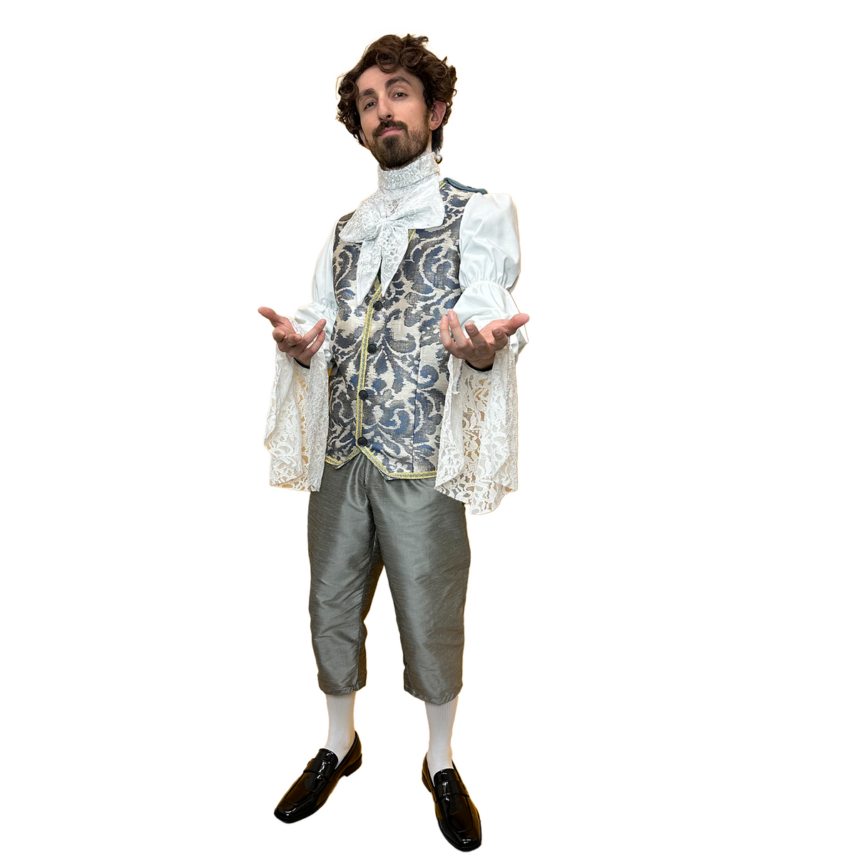 Regal Ornate Colonial Lord Luke Adult Costume