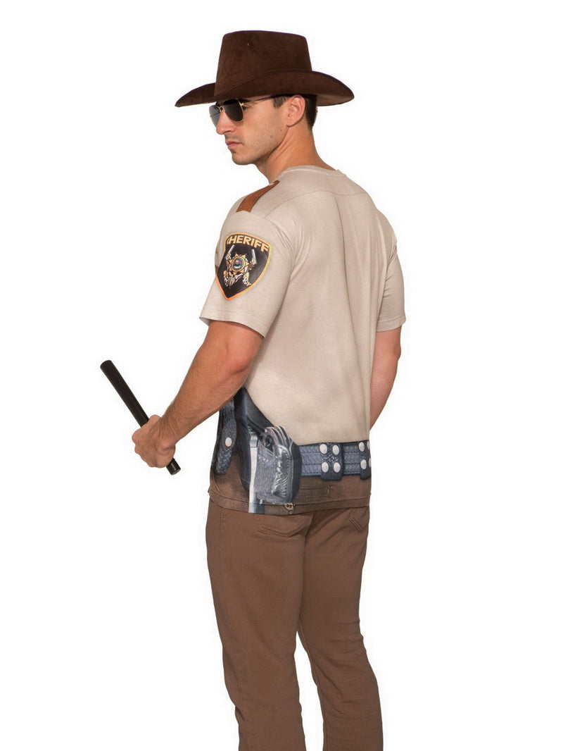 Sheriff Man Adult Medium Costume Shirt