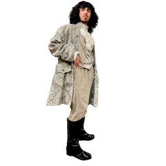 Deluxe Stone Grey Colonial Men's Adult Costume