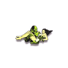 Creature & Damsel Enamel Pin