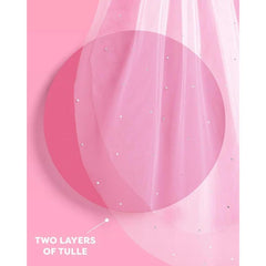 White Rhinestone Bridal Veil