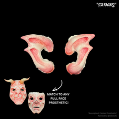 Double Tip Ears Foam Latex Prosthetic Set