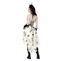 Dark Butterfly Hi-Lo Dress