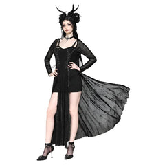 Spider Web Overlay Dress