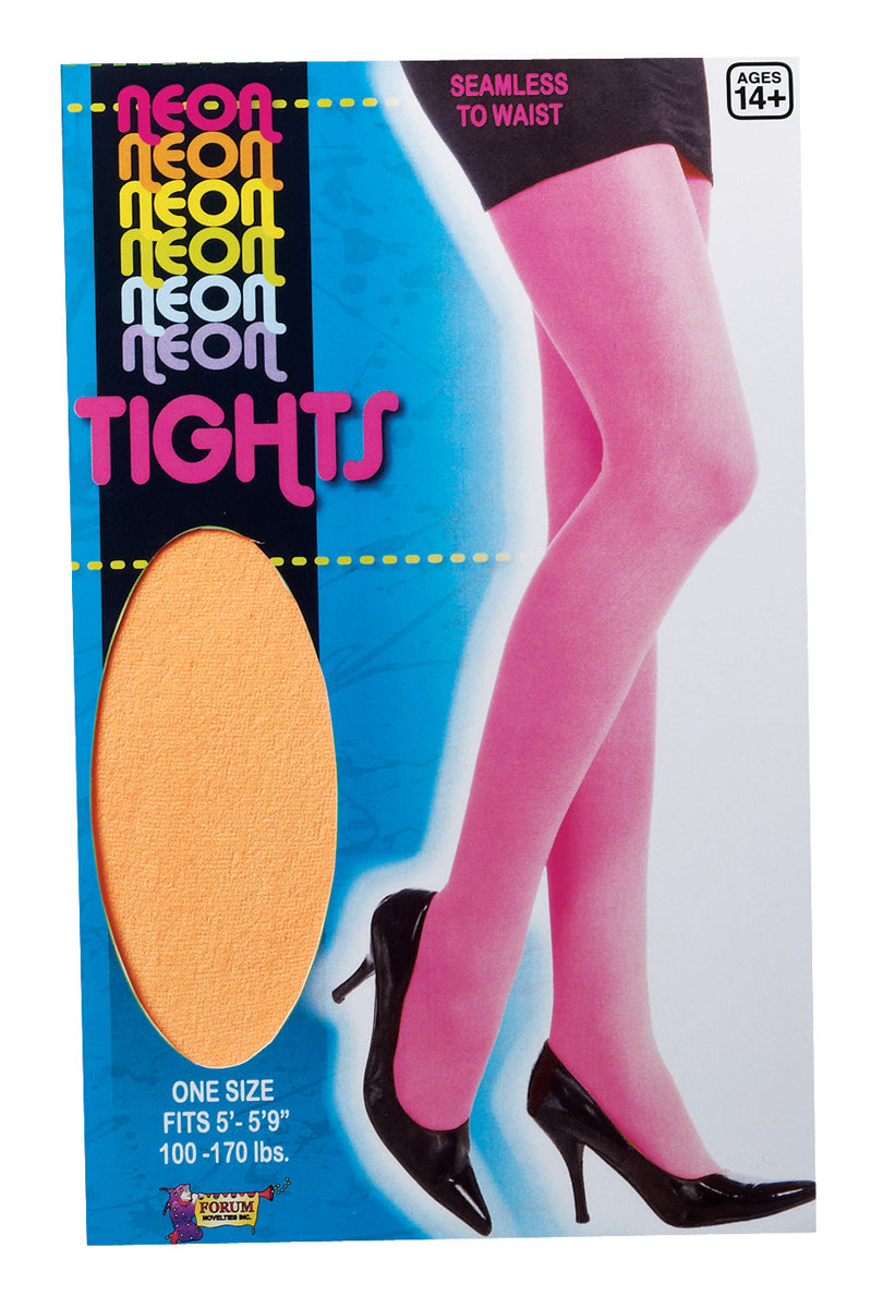 Orange Neon Tights