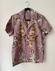 Pinup Zombie short sleeve shirt