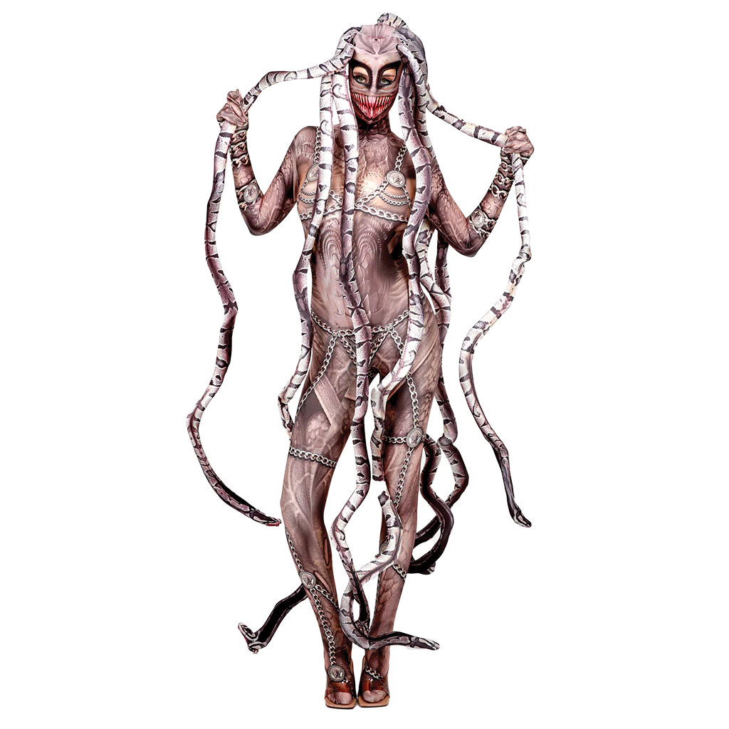 Medusa Bodysuit Women's Adult Costume