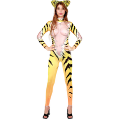 Panther Lady Bodysuit Sexy Women's Adult Costume